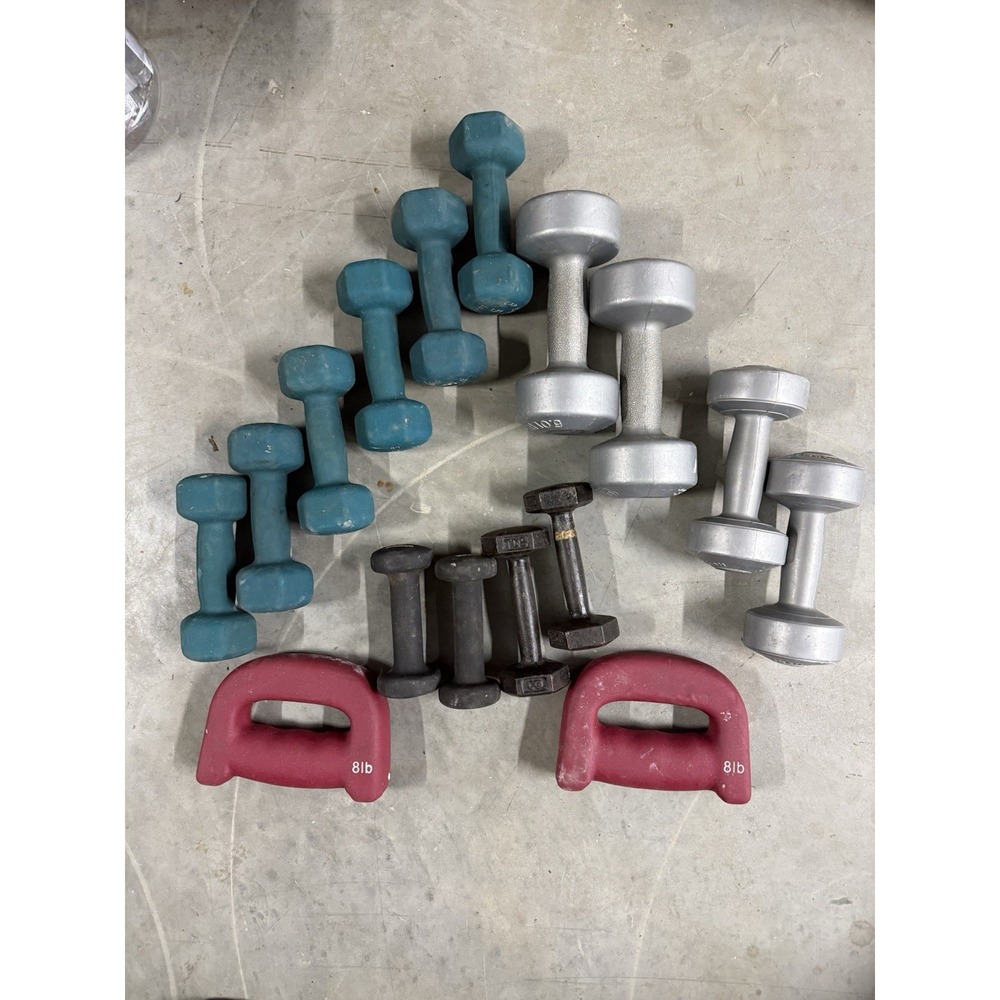 70 lb Dumbbell & Hand Weight Set – CAP Barbell, Shape Shop, Weider